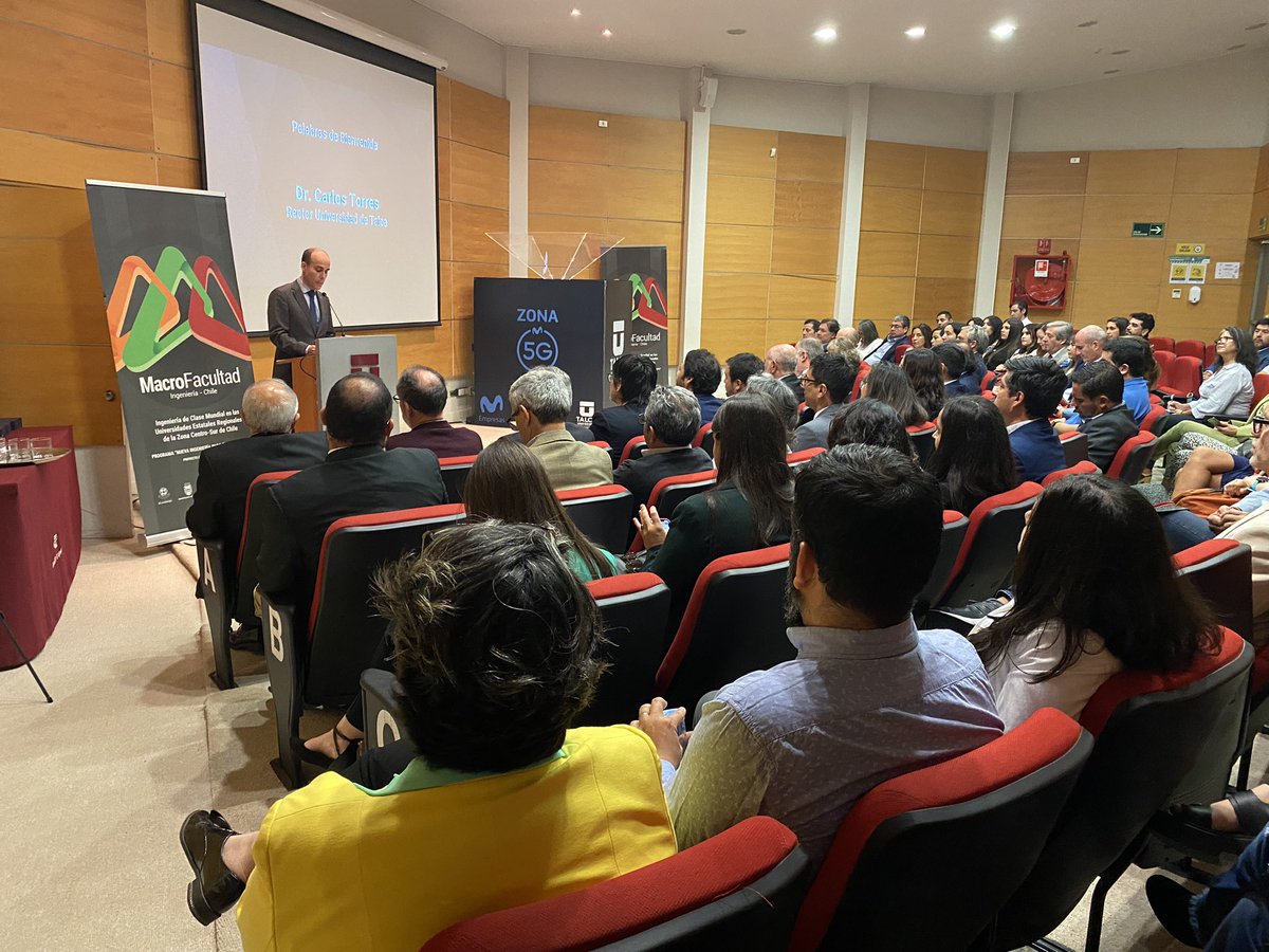 Con la participación de rectores de la <a href="/UTalca/">Universidad de Talca</a>  <a href="/ubbchile/">U. del Bío-Bío</a> y <a href="/UFrontera/">UFRO</a> inicia ceremonia de cierre del Proyecto #MacroFacultad 🤝

➡️La iniciativa forma parte del Programa de #Ingeniería2030 de #Corfo, y tras dos etapas de implementación, hoy concluye con una sólida alianza.