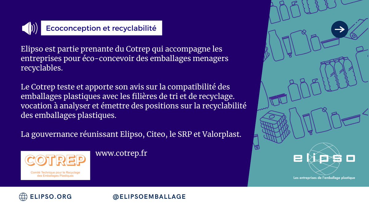 Elipsoemballage's tweet photo. [Assemblée générale] #Cotrep = #Elipso est partie prenante du Cotrep. L'organisme réunissant #valorplast, @citeofrance et le @srprecyclage, accompagne les entreprises pour éco-concevoir des emballages #plastique ménagers recyclables.
➡️Travaux sur https://t.co/wYUHodjnin https://t.co/mLBmNITAwa