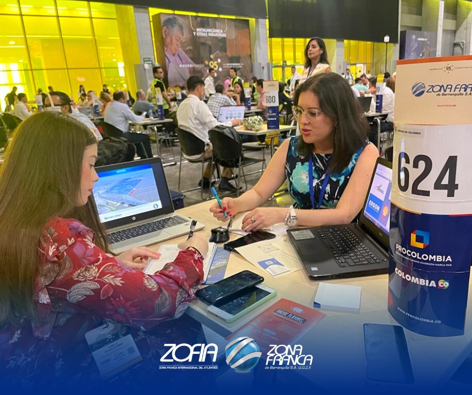 zfbaq's tweet photo. Nos enorgullece haber sido parte de #MacroRueda95 de @PROCOLOMBIACO, encuentro en el que participaron más de 1.400 empresarios a nivel internacional.
Sigue leyendo⬇️ https://t.co/YKouOqrPfx