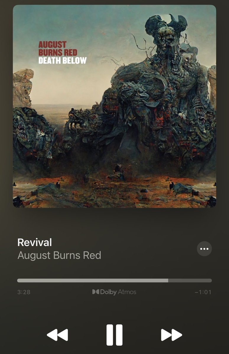 carbaeli's tweet photo. “My nemesis no longer has a grasp on me.
Broken like I used to be.
This is only the start of my comeback.”
This. Song! @augustburnsred #DeathBelow https://t.co/WgDuuZNK99