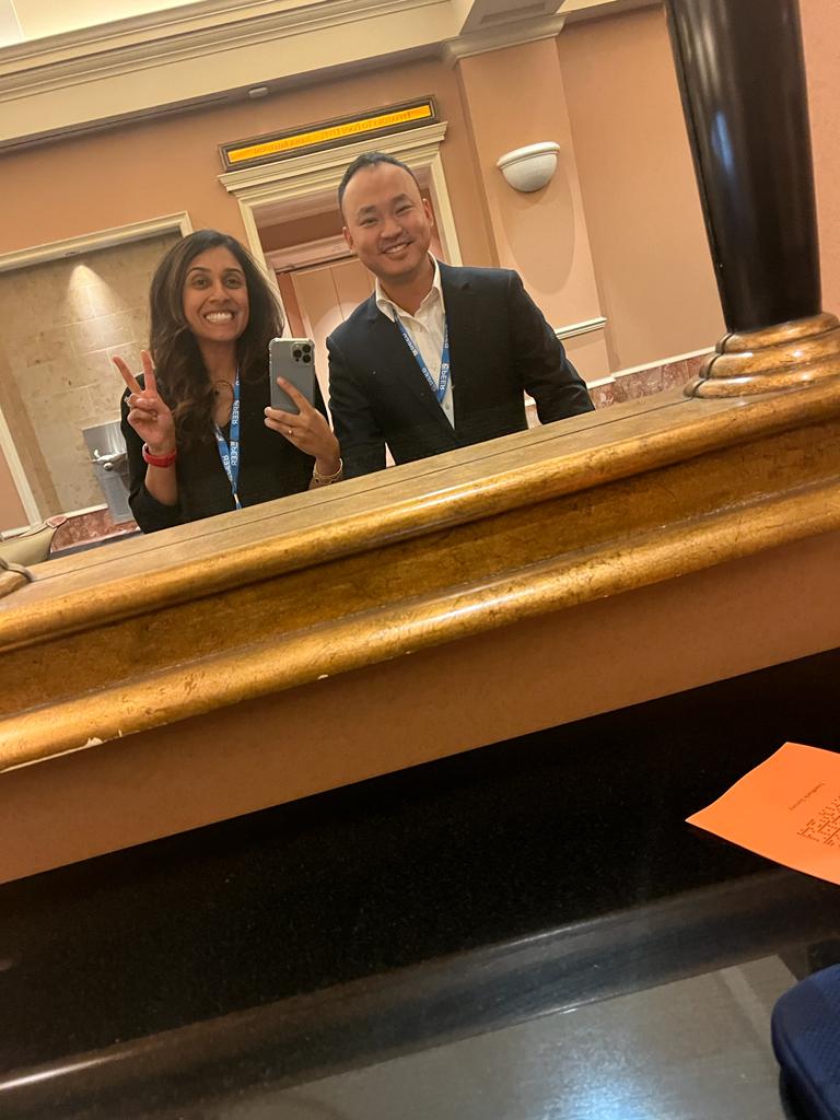EricLeeMD's tweet photo. Gave some talks w @ShivaniMody and @jkurbedin, recorded a podcast, lots of #MedEd learning, met some great friends.

Wrapping up a fun and educational week of #CORDAA23 w the @Maimonides_EM team. Thank you @CORD_EM ! https://t.co/vnWs2YZyHG