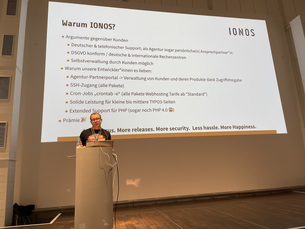 Toller Talk von <a href="/ptheg/">Pierre Geyer</a> beim <a href="/T3Cmd/">TYPO3Camp Mitteldeutschland</a>! Gitlab deployment von TYPO3 auf einen <a href="/ionos_de/">Beatsbyluca</a> Webspace 🚀