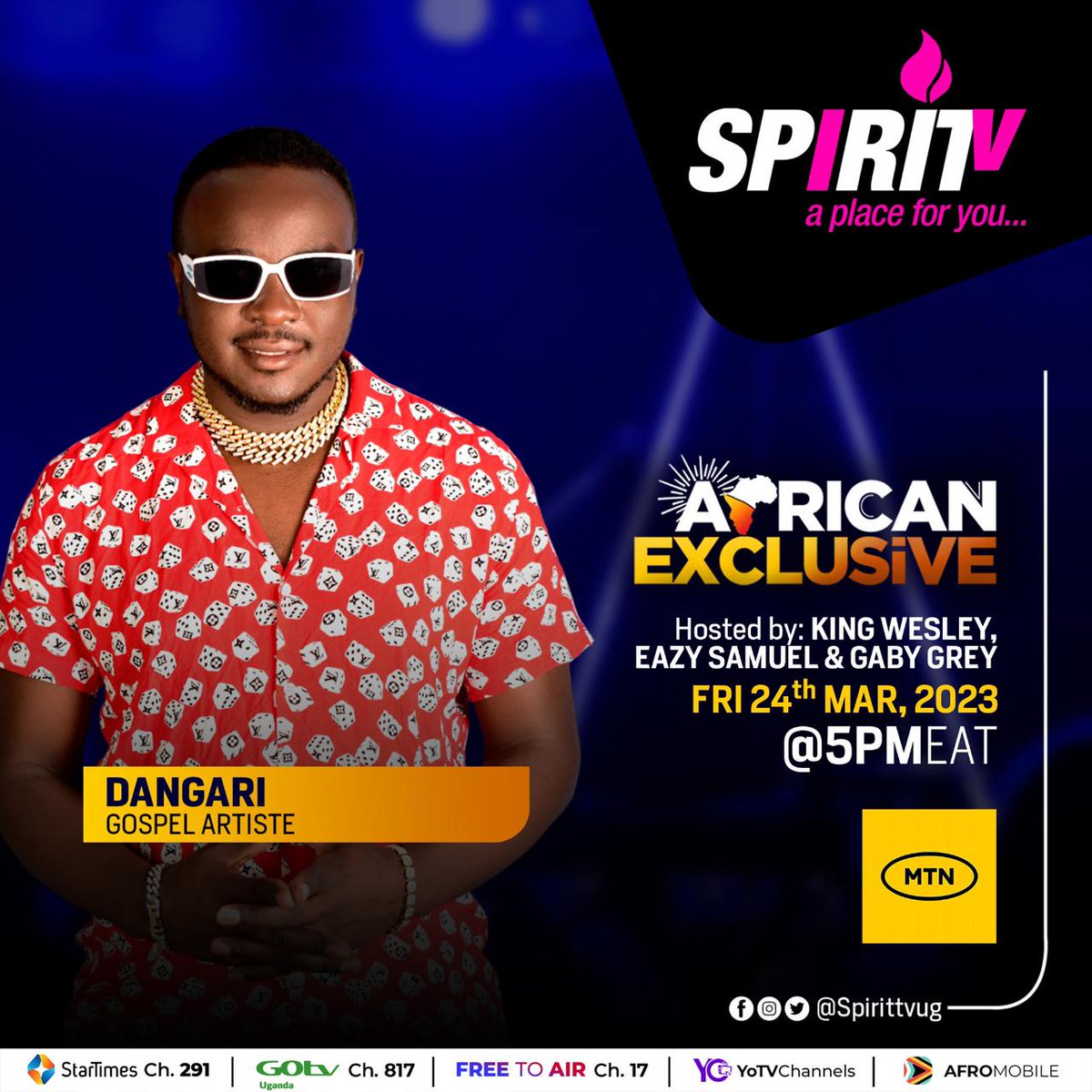 Catch @DJVictor256 × <a href="/dangariimuziq/">Dangariimuziq</a> live on the #AfricanExclusive ,<a href="/Spiritfm966/">SPIRIT FM 96.6 UGANDA</a> with <a href="/EasySamuel/">ShemuYAHU</a> and <a href="/KingOfRadioUg/">King Of Radio Wesley</a>