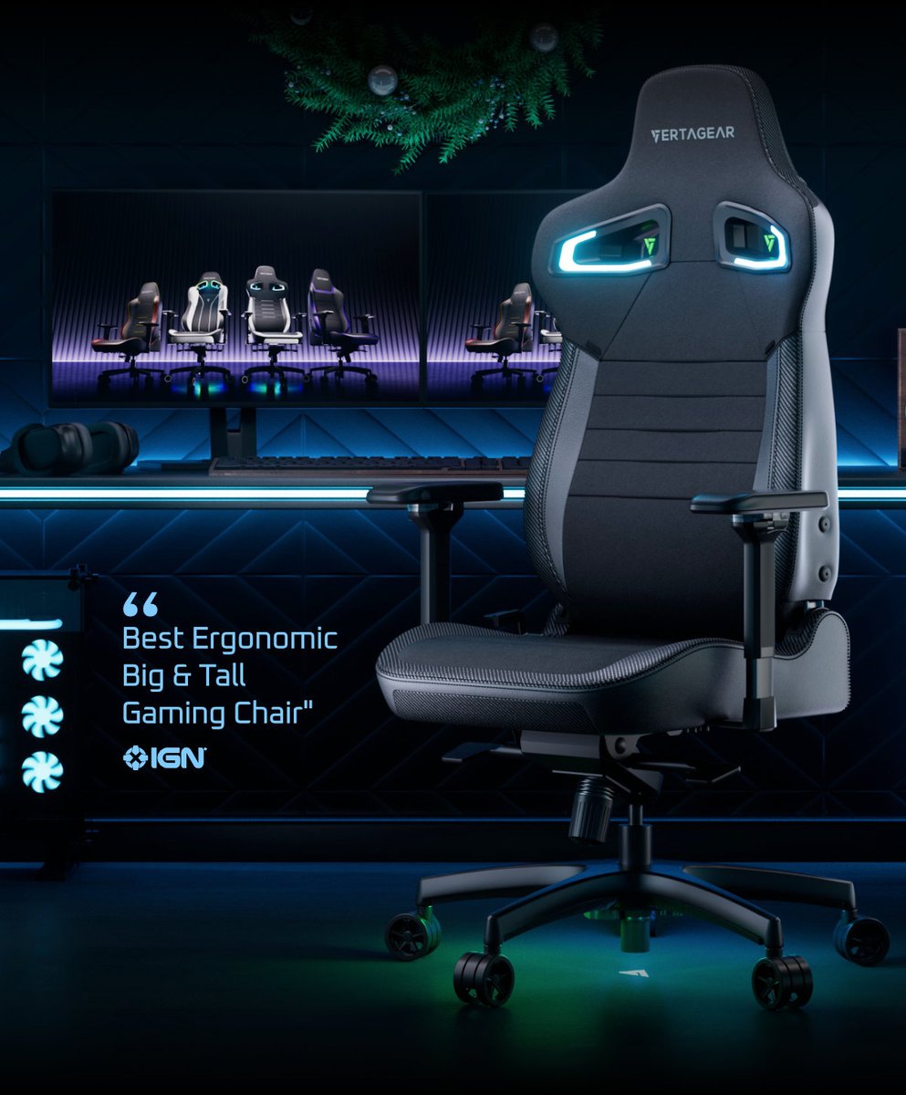 For those of you big and tall peeps who have struggled with finding an ergonomic gaming chair, our #PL4800 and #PL6800 are great options for you!

⚖️Up to 360 lbs
📐Recommended height: 5'9" - 6'6"