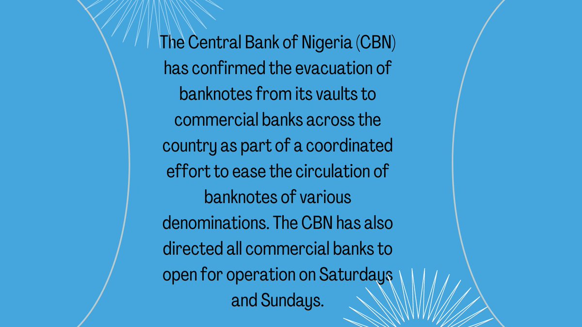 jacobangahaS's tweet photo. Central Bank of Nigeria evacuates banknotes to Deposit Money Banks. #CBN #DMBs. . https://t.co/sZvnA19ilo