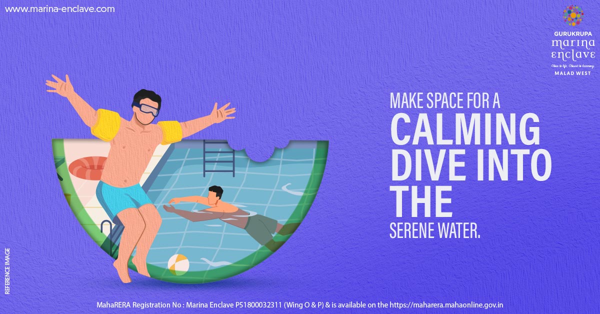 GurukrupaGroup's tweet photo. Welcome to your tranquil oasis at #MarinaEnclave and indulge yourself in a soothing dive into the leisurely water, where you can refresh your mind, body, and soul.
#GurukrupaGroup #Refresh #Unwind #Serene #TranquilAtmosphere #Splendid #RealEstate #Kalyan #ReadyHomes #Mumbai https://t.co/jYBmeloCZH
