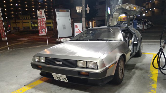 Delorean Owners Club デロリアン オーナーズ クラブTシャツ 純正品