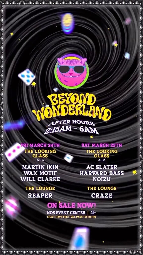 RaveLoop's tweet image. 🐰We’re ready to go down the rabbit hole at #BeyondWonderland 2023 so grab your tickets via link in our bio 👉RaveLoop.com

#TechnoMeetup
#TranceMeetup
#RaveMeetup
#InsomniacEvents
#NOSEventsCenter
#RaveLoop
#PLUR
#TerryPham instagr.am/reel/CqLIBzbOT…