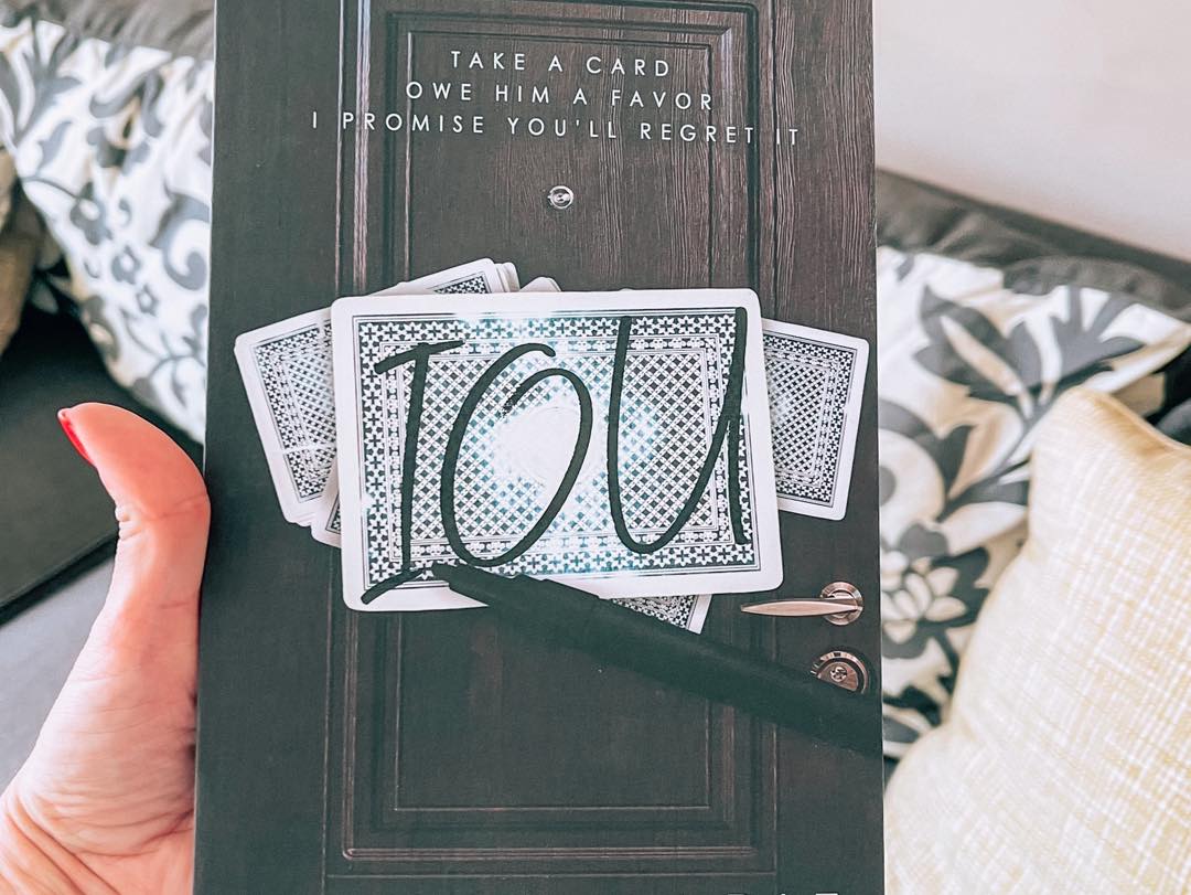 authorkristym's tweet photo. I did a thing….again! Take a look at the alternate cover for IOU! I call this one Ainsley’s cover!

This version is exclusive to book signings and my website. 
https://t.co/UWeeY69iiz
 
Do you love it as much as I do? 😍 

Thank you @honeyandsindesigns for nailing this beauty! https://t.co/rN4Mw8oDdB