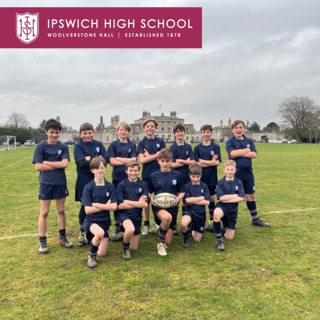 IpswichHigh's tweet photo. Well done to our year 7 rugby team on a great season. Showed huge development in the ways they can create pressure in defence and move the ball to the best space in attack. #excellenceinsport https://t.co/03YMPh4CuQ