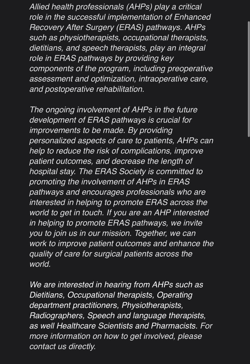 ERAS® Society tweet media