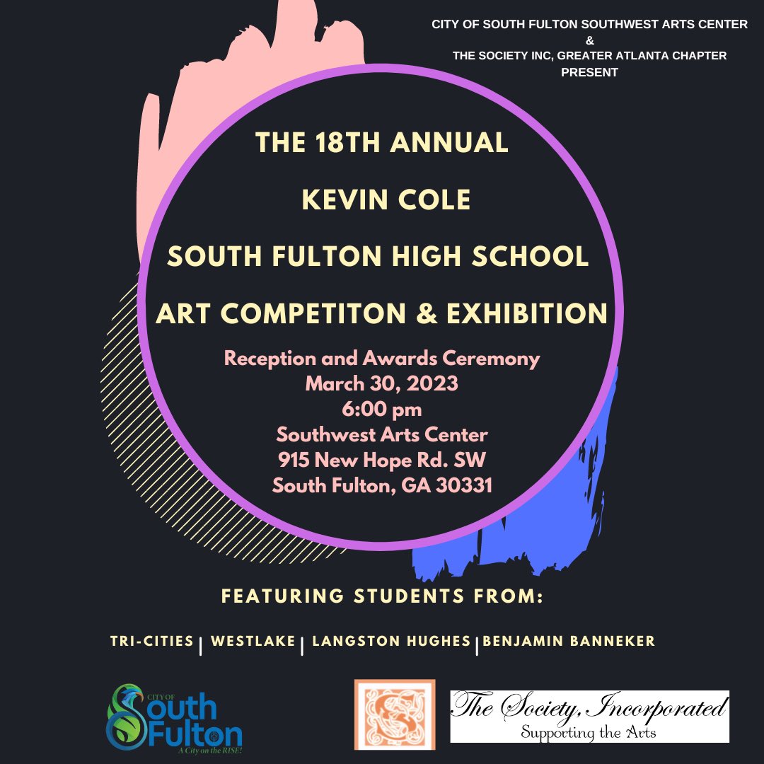 Three students in art magnet have submitted pieces into the Kevin Cole Art Competition! Wish them luck!!