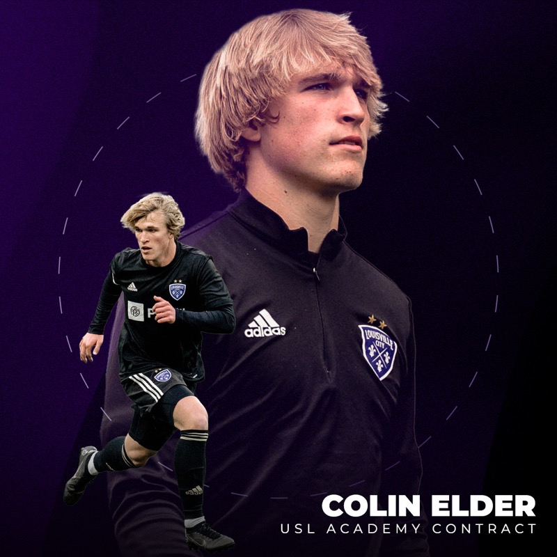 loucityfc's tweet photo. More local talent on our first team! 👊

We've signed @LouCityAcademy players Colin Elder and Travis Smith to USL Academy contracts ahead of Saturday's home opener. ⬇️