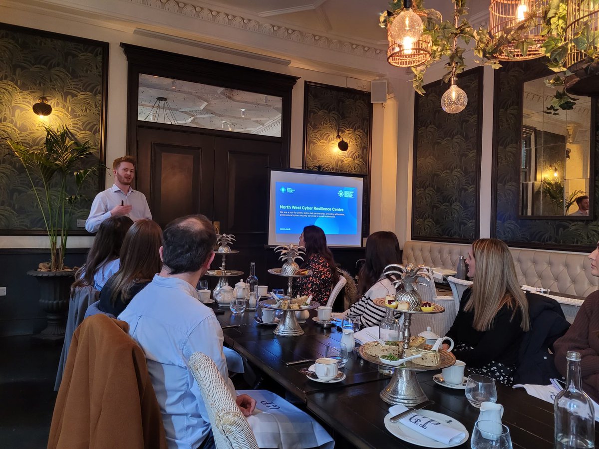 It was really good to hear from <a href="/northwestcrc/">North West Cyber Resilience Centre</a> yesterday about preparing your PR/Comms business for a cyber attack. 
#pr #cyber #cyberattack