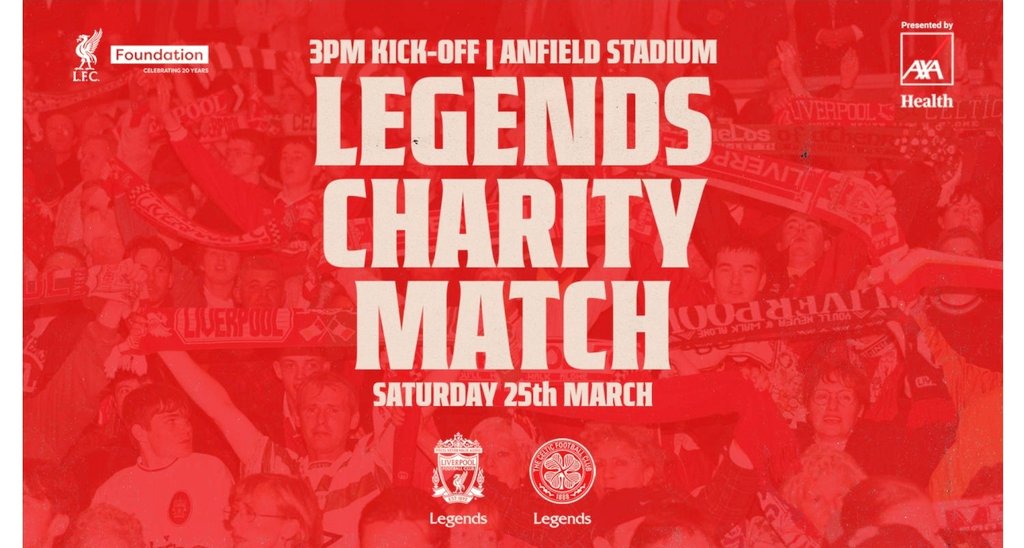 LFCsparesHome's tweet photo. AVAILABLE

Two Kop tickets for the @LFC Legends vs @CelticFC Legends, tomorrow (Saturday) at 3pm

£20 each. #PaypalGoodsAndServices (protected) and tickets emailed/whatsapp

#LFC

Please RT https://t.co/5yFQsz5ooE