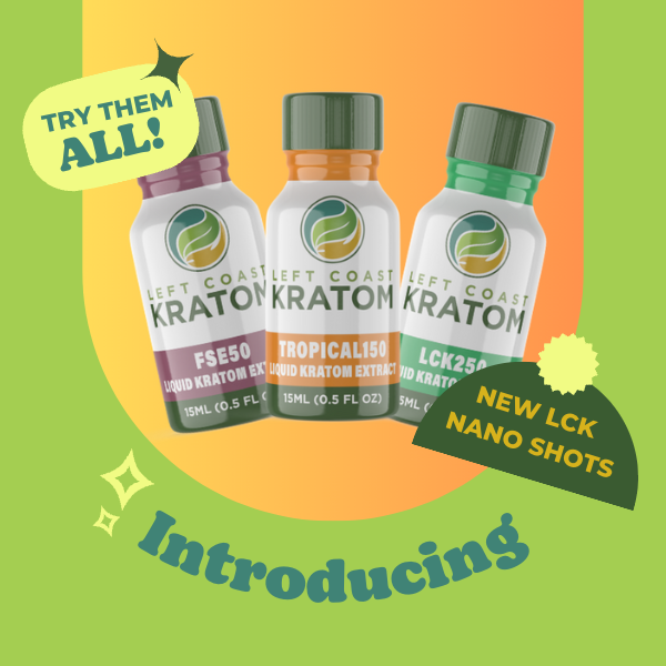 leftcoastkratom's tweet photo. New Kratom Shots Are HERE! 

Introducing 3 ALL NEW Liquid Kratom shots that include our new formulation process. With up to 250mg of Mitragynine per bottle, these WILL NOT disappoint. 

Try it today and get 15% OFF with coupon code 'NANOSHOTS'

https://t.co/cK4IuLuZN5 https://t.co/NGwdFPYOA2