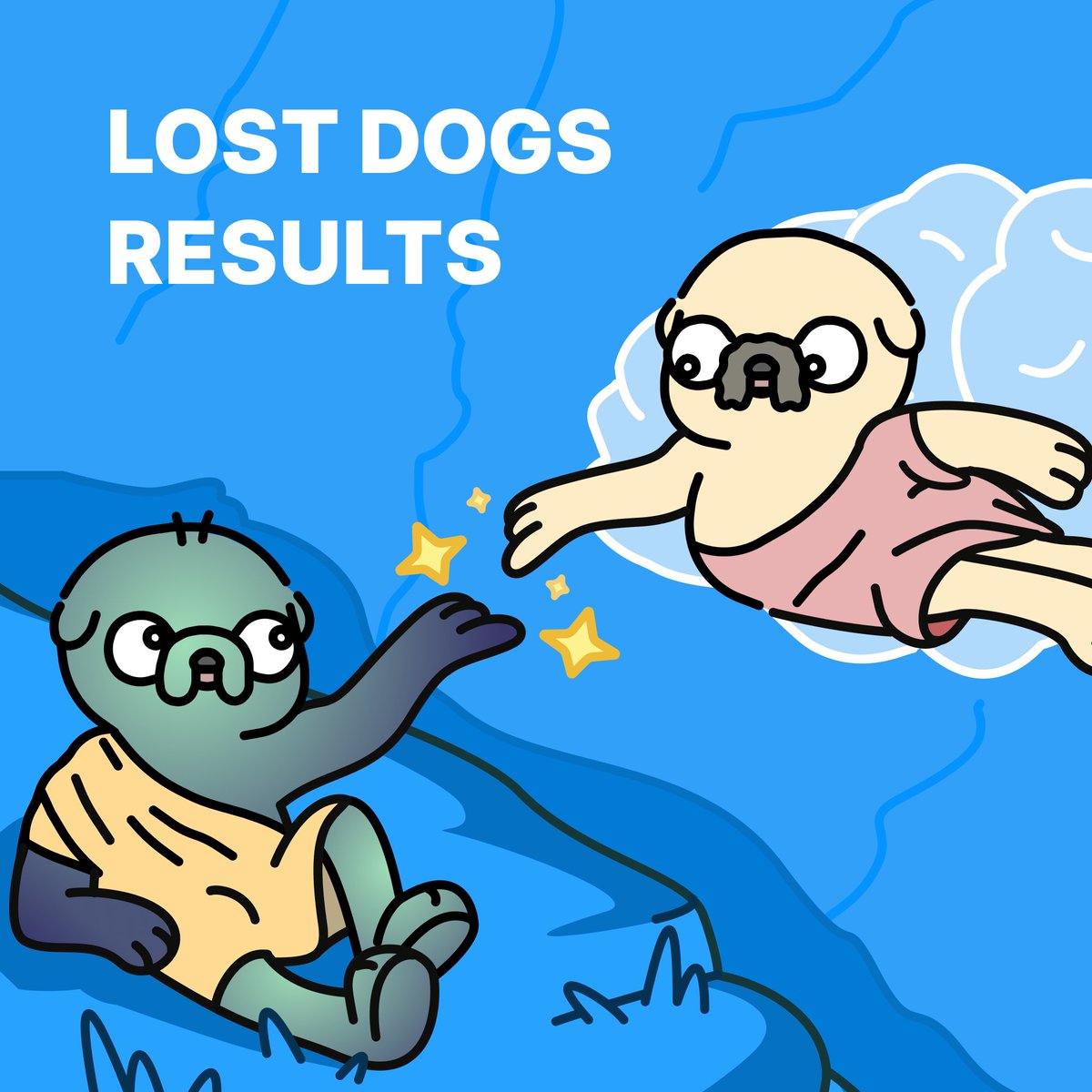 It's time to sum up the Lost Dogs activity! 🧵🧵🧵 Let's talk about what happened: In collab with @LostDogsCo, we dropped a cheap generative collection (for about 1 $TON or $2 per #NFT) with a game mechanic implemented straight into Getgems. #NFTcollection #NFTGame [1/9]