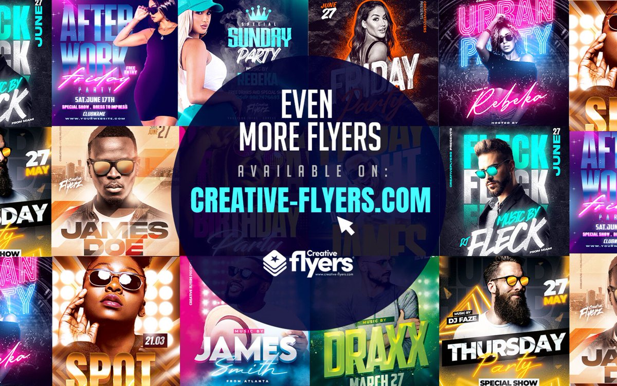 1981Edition's tweet photo. Even more flyers by @creative_flyers ๐ฅ๐ฅ๐ https://t.co/7kJ3b4f1W2
#flyers #photoshop #graphicdesign #graphicdesigner #flyer #creativeflyer #psd #psdflyer #flyerpsd #poster #creativeflyers https://t.co/keRiSlccTX