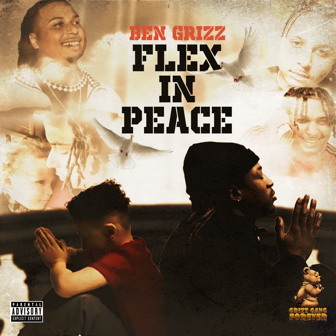 bengrizz978's tweet photo. I’ve been working on this project for the past 2 years. I needed this to be perfect. This project is not only a dedication to my brother Tyler Jones but a reflection of his legacy. This will be the best music that I’ve ever released thus far. Thank you all for your endless support and I hope y’all enjoy this tape. “Flex In Peace” OUT NOW ON ALL PLATFORMS‼️