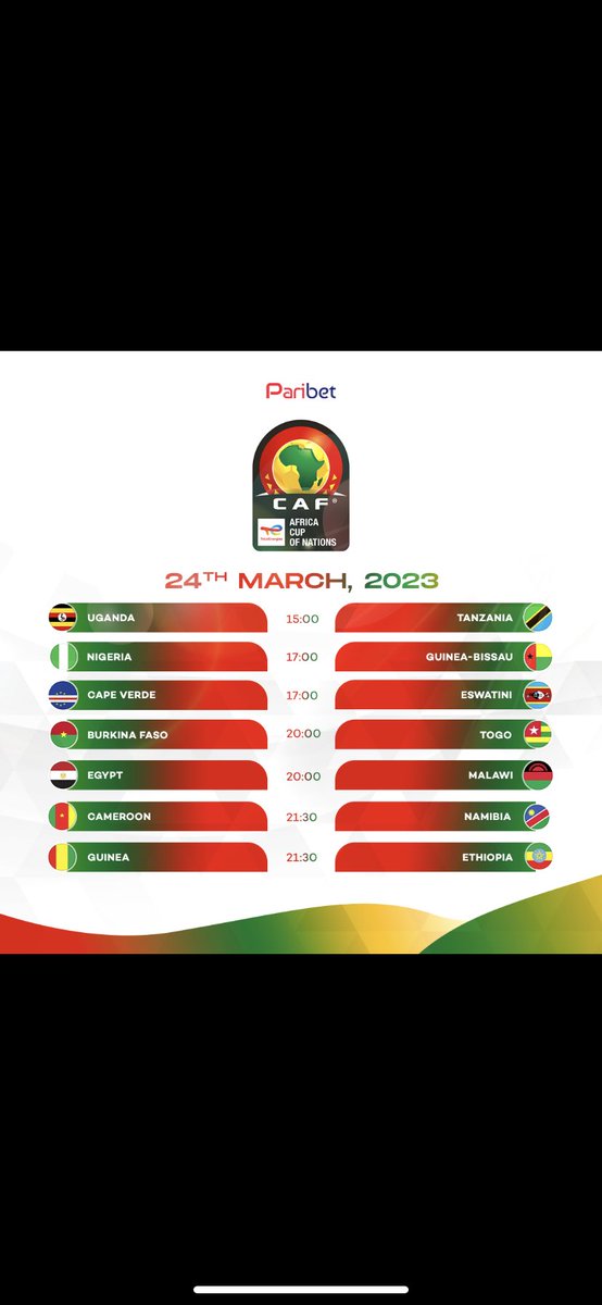 Paribetcm's tweet photo. #paribet
#football
#bonus
#paiementrapide 
#couped'AfriquedesNations https://t.co/2MX4tjkIpQ