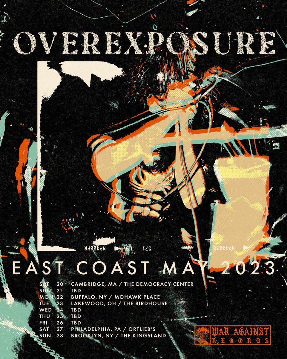 EAST COAST we’re coming for ya this May! Very excited to be hitting some new cities and making new friends! More news soon! 😉

Some open dates! Tag some bands/promoters in your area and we can figure something out!

Flyer by Simon Tripcony 🥇