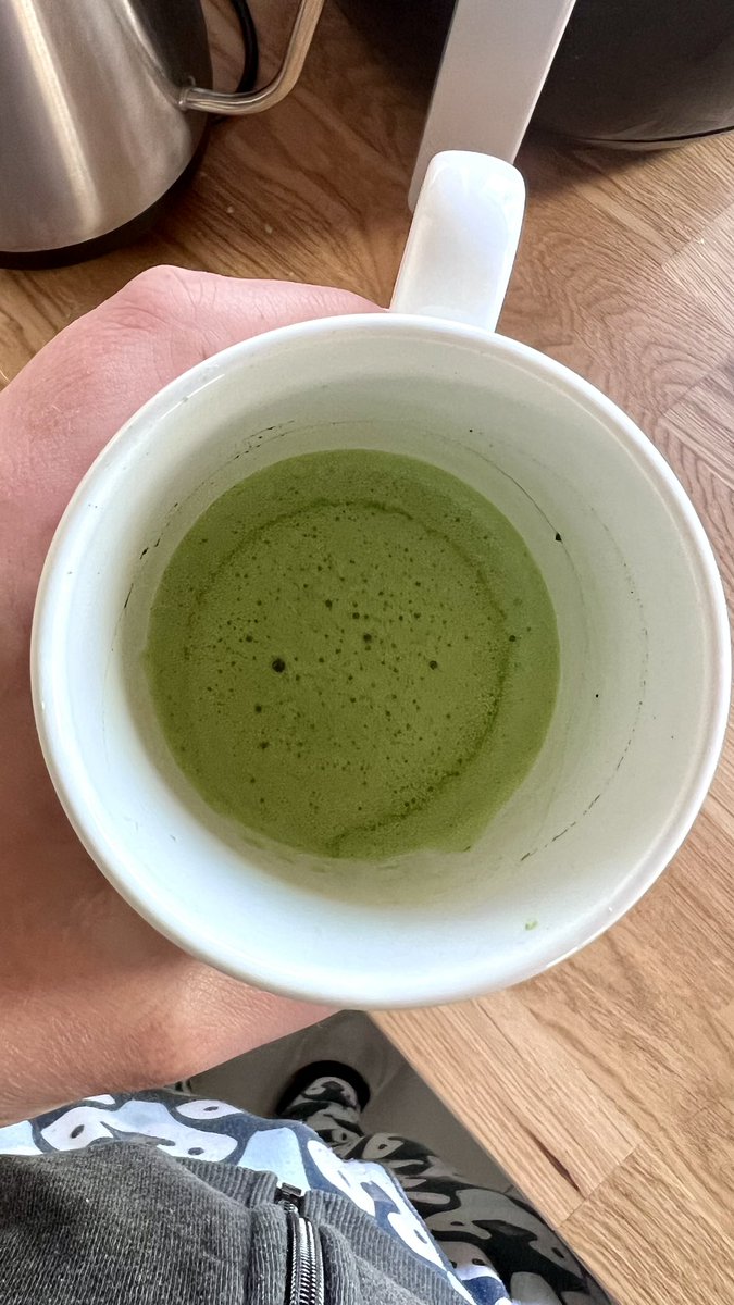 xab83's tweet photo. Átálltam a zöld oldalra 🟢☕️ #teammatcha https://t.co/KE3nKUouTa