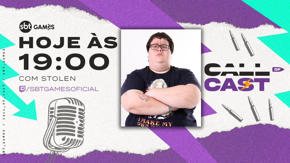 SBT_Games's tweet photo. É isso mesmo produção? @StolenBR no #CallOfCast??
Ele garante que ainda tem muito o que papear por aqui no @CallofCast
Ah, e também tem fofocas monxtras do mundo gamer pra contar! 🔥
#COCnoSBT https://t.co/NsWsRQ9KeU