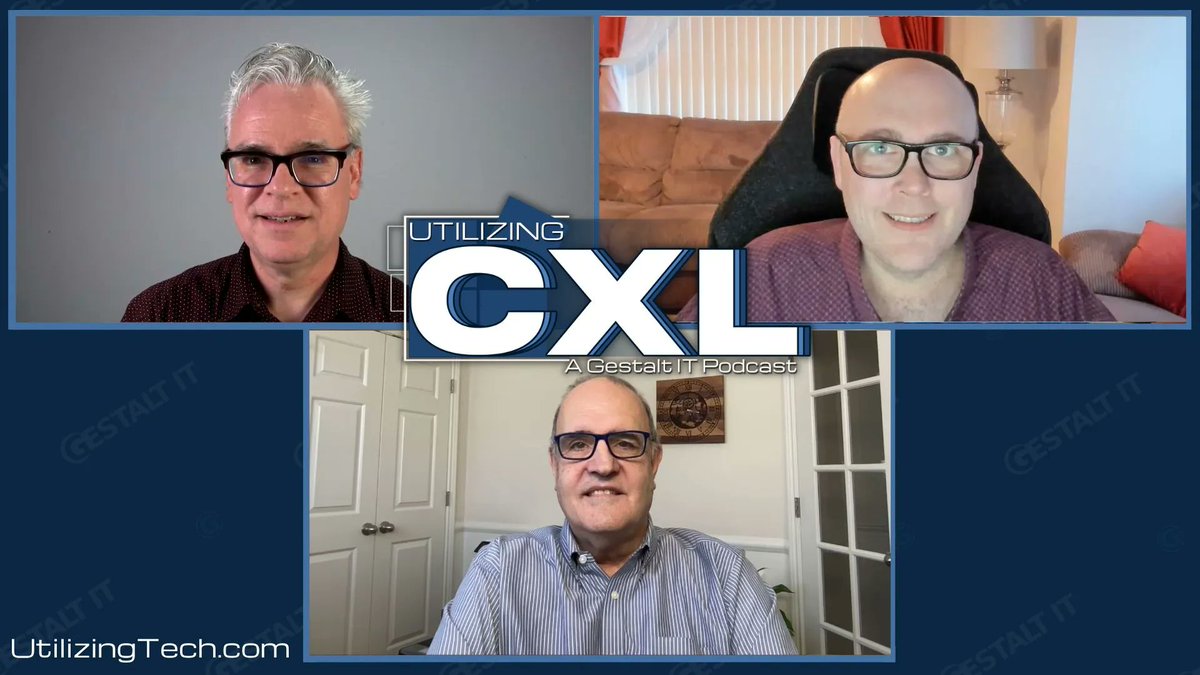 TechstrongIT's tweet photo. ICYMI: The History and Future of #CXL with Jim Pappas | @UtilizingTech 4x20 @SFoskett @CraigRodgersms @Intel @ComputeExLink #UtilizingCXL #PCI #PCIe #CXLConsortium https://t.co/uEnuLUfOu0 https://t.co/enoxCV4wjs