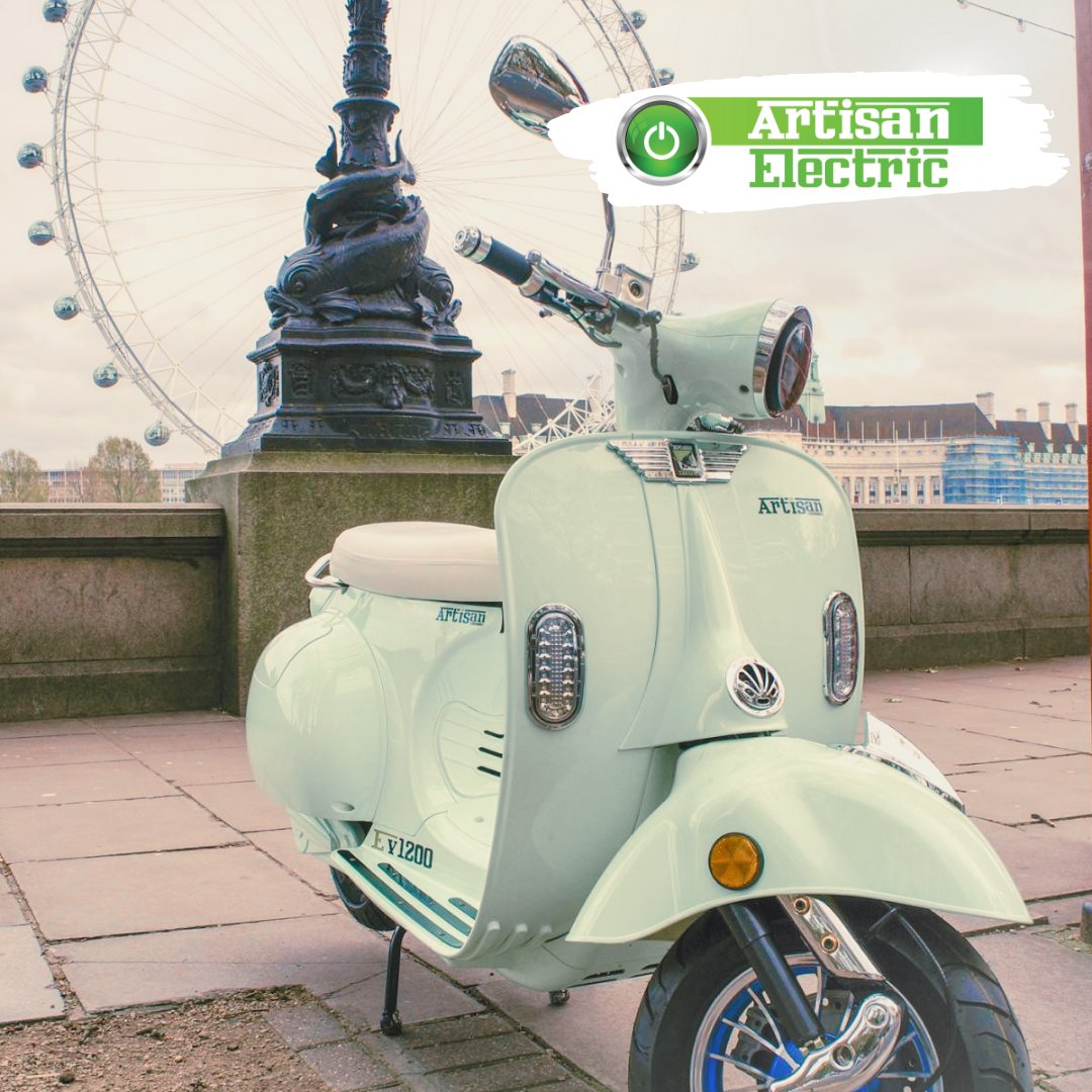 Artisan Scooters (@artisanscooters) on Twitter photo City commuting is a whole lot more with an EV2000R! 🛵
#Vintage style, convenient charging and long range.
For more information, visit:
artisanscooters.com
#artisan City commuting is a whole lot more with an EV2000R! 🛵
#Vintage style, convenient charging and long range.
For more information, visit:
artisanscooters.com
#artisan