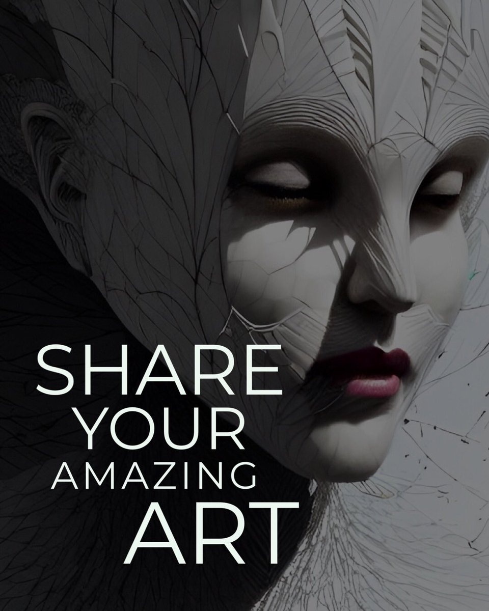 Share your Amazing A R T  🖤🖤🖤
Supporting artists!!  🔥🔥🔥

Please give RT to the publication 
to get more exposure of your works.  

Thank you 🙏🏻🙏🏻🙏🏻

#nft #nftart #drop #dropart #gallery 
 ⬇️   ⬇️    ⬇️