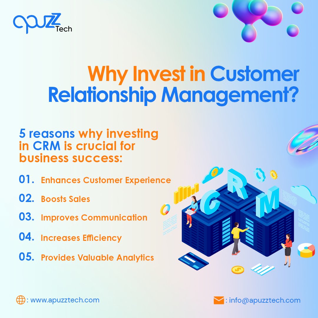 ApuzzTech's tweet image. Are you struggling to keep track of your customer interactions?

𝐂𝐮𝐬𝐭𝐨𝐦𝐞𝐫 𝐑𝐞𝐥𝐚𝐭𝐢𝐨𝐧𝐬𝐡𝐢𝐩 𝐌𝐚𝐧𝐚𝐠𝐞𝐦𝐞𝐧𝐭 isn't just for big corporations - it's a crucial investment for businesses of all sizes.

#CRM #apuzztech #CustomerRelationshipManagement #Marketing