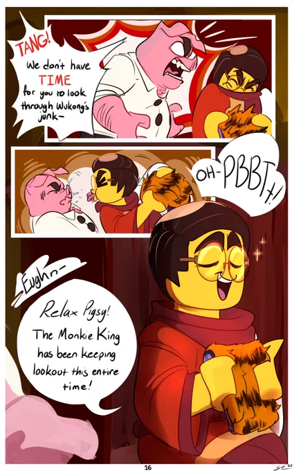 [ #LEGOMonkieKid 🗣️💦🐷 ]

Regroup &amp; Rebound Pg. 16 