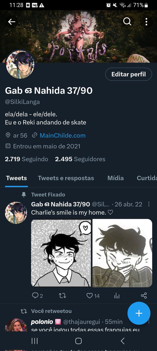 Troquei de pack, não se esqueçam de mim