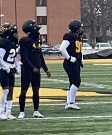 Spring ball time and <a href="/ethan_schaaf/">Ethan Schaaf</a>  is back in pads for the 1st time in over a year.