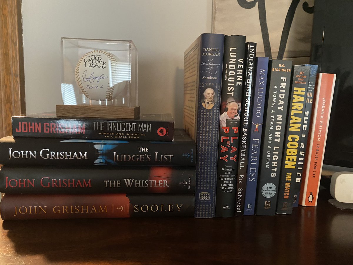 kelduck's tweet photo. One day life will slow down enough for me to read these. #sofarbehind https://t.co/KgixN89gIq