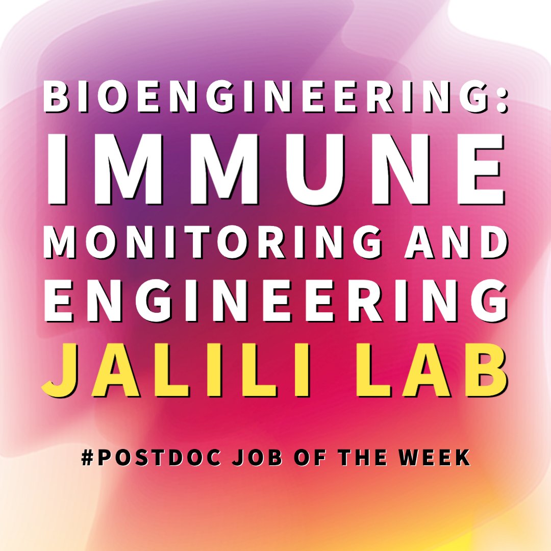 The Jackson Laboratory on Twitter "Postdoc job of the week Join the