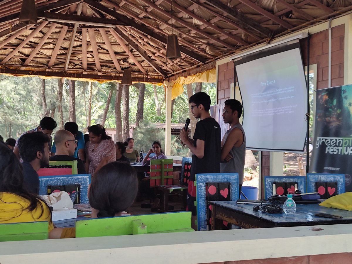 Some pics from the #GreenPillFestival

<a href="/sinomont/">Sino</a> <a href="/Tarun_Gupta13/">0xtarun.eth</a> <a href="/b_srinivasb04/">SB</a>

#GetGreenPilled
#GPF #ReFiIndia