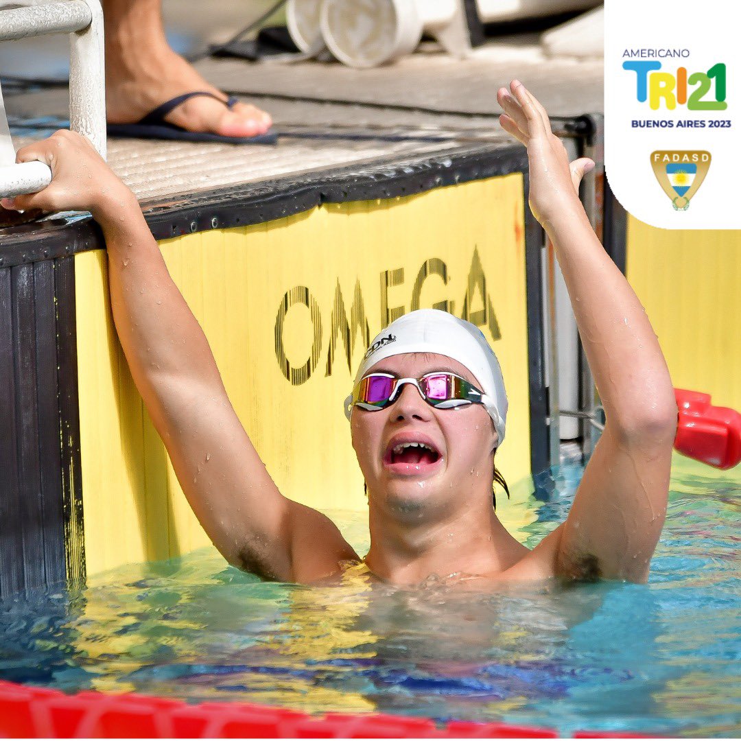 NATACIÓN EN EL AMERICANO TRI 21 🏊