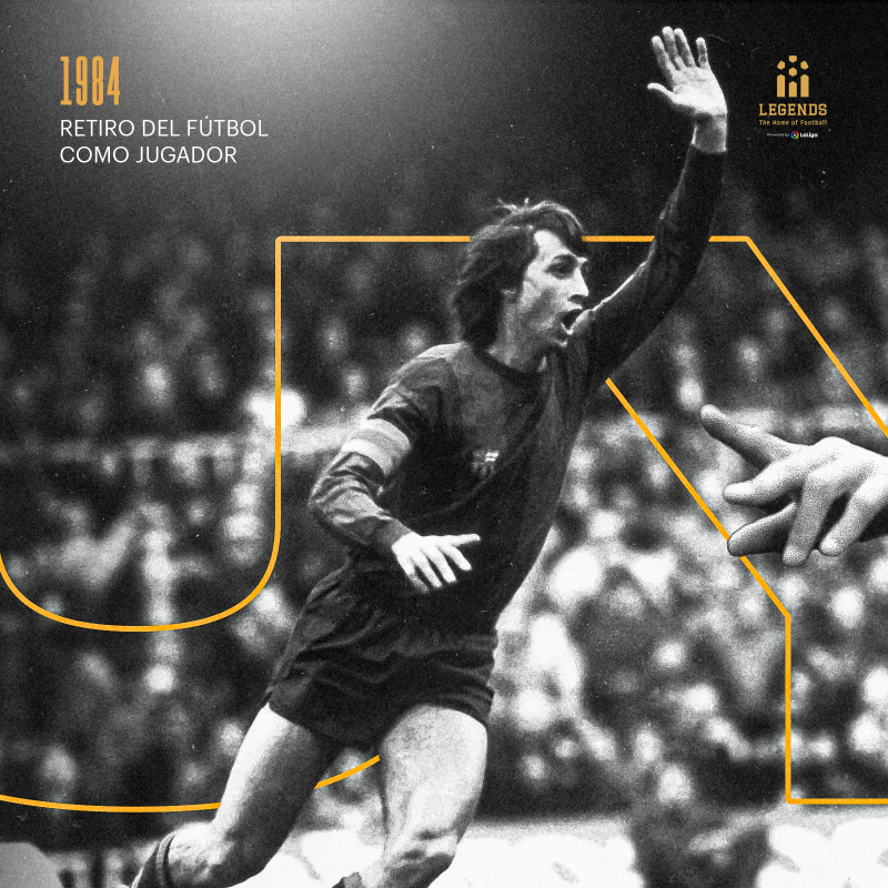 LaLiga's tweet photo. ✨ 1947-2016 ✨

💙👏❤ El legado de 𝐉𝐨𝐡𝐚𝐧 𝐂𝐫𝐮𝐲𝐟𝐟, una trayectoria de 𝕃𝔼𝕐𝔼ℕ𝔻𝔸.

🌟👕 @legends_exp 👕🌟

#LegendsExperience | #LaLigaSantander