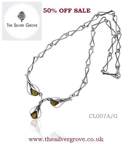 ✨💚Green Baltic Amber and Sterling Silver Necklace CL007A/G.. 🎁Now 50% OFF SALE!
thesilvergrove.co.uk
#greenambernecklace #ambernecklaces   #sterlingsilverjewellery #gemstonejewellery #tulipjewellery #march #springjewellery  #birthdayjewellery #thesilvergrove #jewellerygift