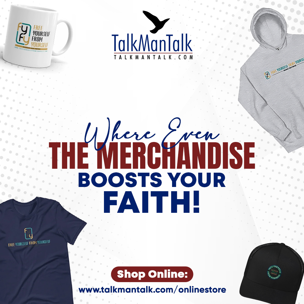 TALKMANTALK's tweet photo. Our ‘Free Yourself From Yourself’ Online Store is a cornucopia of motivationally themed merchandise that arms you with a message you can carry with you as you go!

Shop Online
https://t.co/t5WV13e3m7 

#FYFY #Freedom #Motivation #faith https://t.co/bYLqsNs1X0