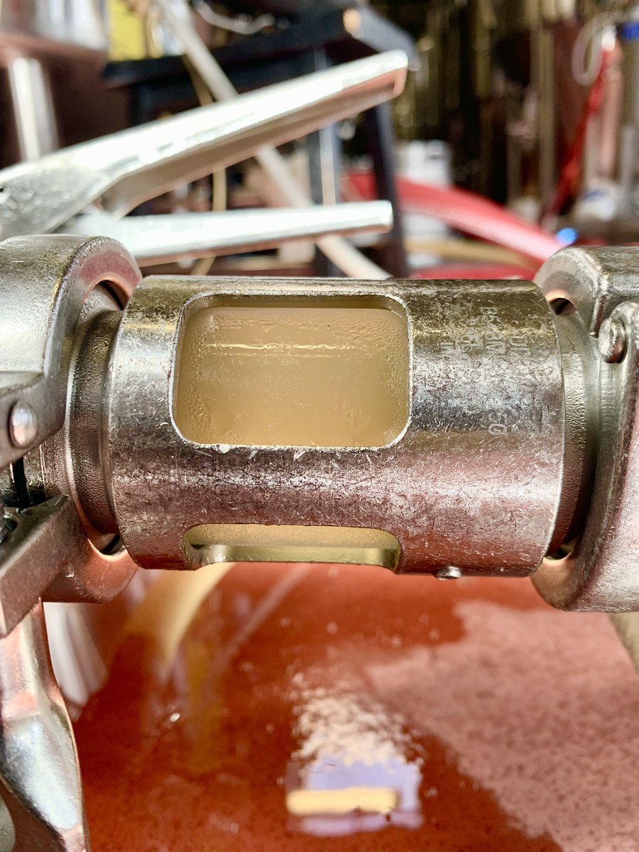 sawdustcitybeer's tweet photo. Howdy Y’all, the 1st beer in our lager series is on its way to the brite tank. It’s our unfiltered Kellerbier collabo with #Avling brewing, “Time is the distance”. 4.8%, crisp with a bold hop kick. Look for it April 5th. https://t.co/P5JB5QlmPJ