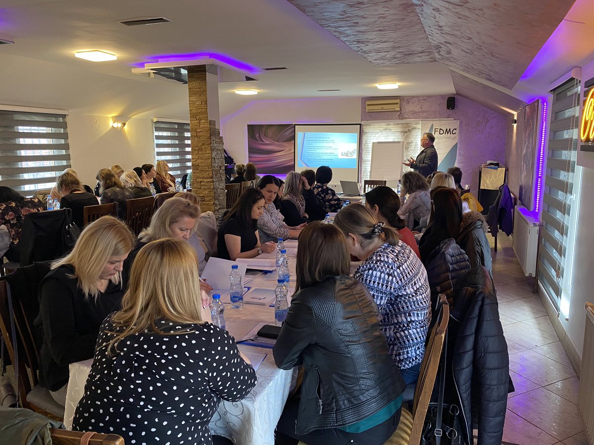FDMC_Kosovo's tweet photo. #HomeVisitingProgram training was held for Central Health Centres in order to further stimulate environment and improve child development services, by #FDMC, @UNICEFKosovo partner, supported by @LUinKosovo https://t.co/qRhwTn4zVk