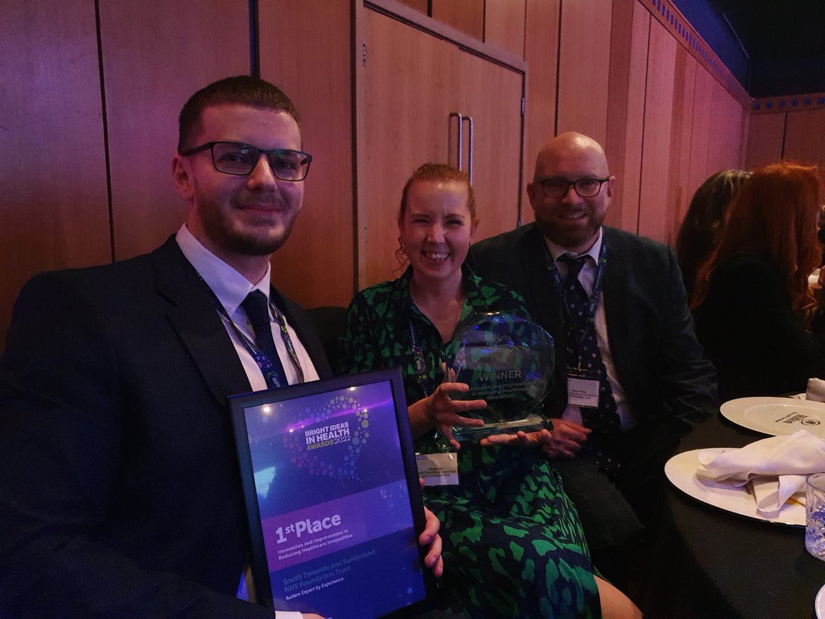 Congratulations to AIM's Matthew Rutherford and the South Tyneside Life Cycle's Team for winning a major award. The award is for innovation and tackling the health inequalities that autistic people face accessing mental health care.