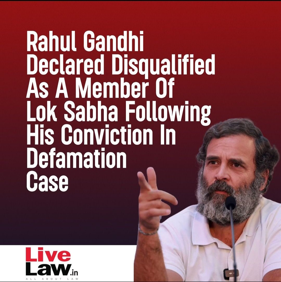 AmartyaThe's tweet photo. You never know...
What if the "Representation of the People (Second Amendment and Validation) Bill, 2013" was passed &amp; voted for by Mr. Rahul Gandhi in particular?
(which was an attempt by UPA Gov. to nullify the Lily Thomas judgement) 
#LilyThomasJudgement https://t.co/jrvXJ6foYJ