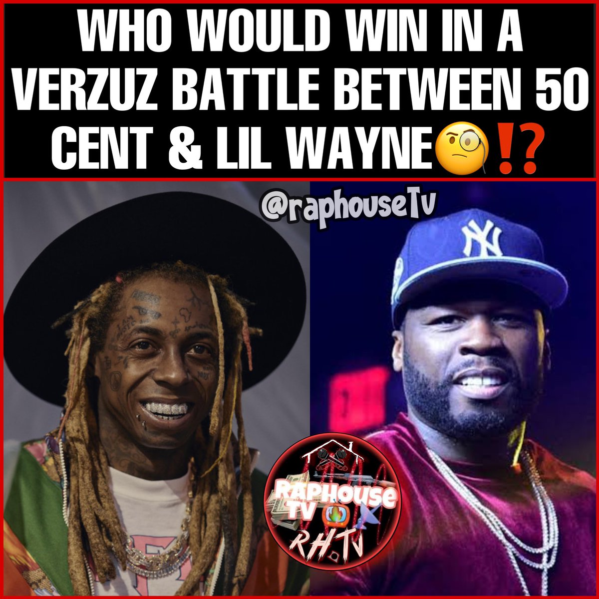 Who Would Win in A Verzuz Battle Between 50 Cent or Lil Wayne 🧐

Who Actually has more hits⁉️