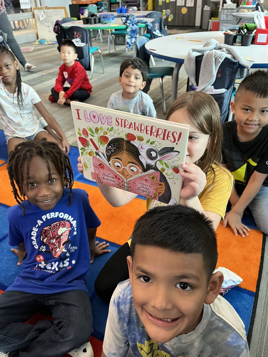 We were so excited to receive I love strawberries in the mail! We remembered Shannon Anderson from world read aloud day! As an FFA supporter I was thrilled to celebrate Ag Literacy week! <a href="/KleinISD/">Klein ISD</a> <a href="/Kleinisd_ELC/">Klein ISD ELC</a> <a href="/FoxKISD/">Fox Elementary</a> #likeafox <a href="/KleinLibraries/">Klein ISD Libraries</a> #ReadAgBooksTX2023