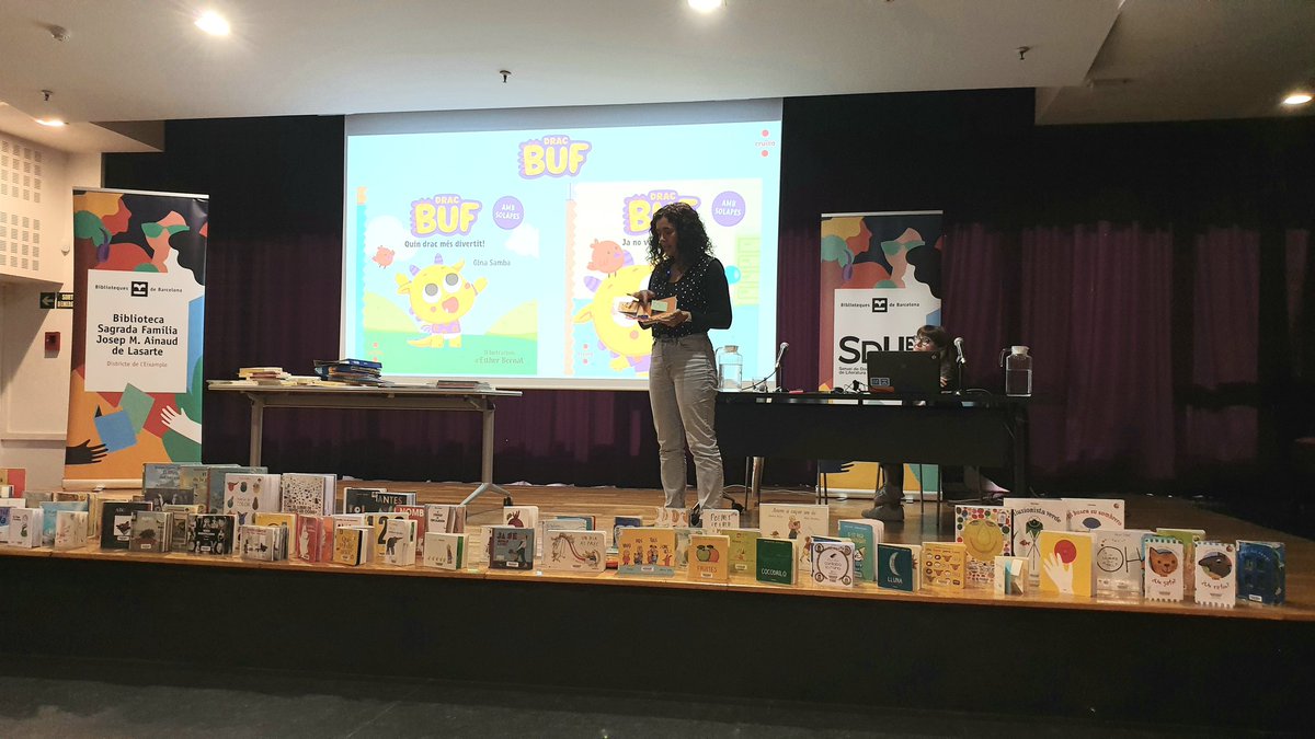 BibliotecaVicPB's tweet photo. Avui hem assistit a una nova #CollitaFresca del #SDLIJ
on hem pogut veure les novetats editorials de llibres infantils de 0 a 3 anys de: Combel, @Ed_Cruilla, @KalandrakaEdit, Kókinos i @phaidonpress #LIJ
#bibliotecadevic #bibliotequesxbm
@aj_vic @vic_cultura #quèfemalesbiblios https://t.co/sBNk9gXdXP