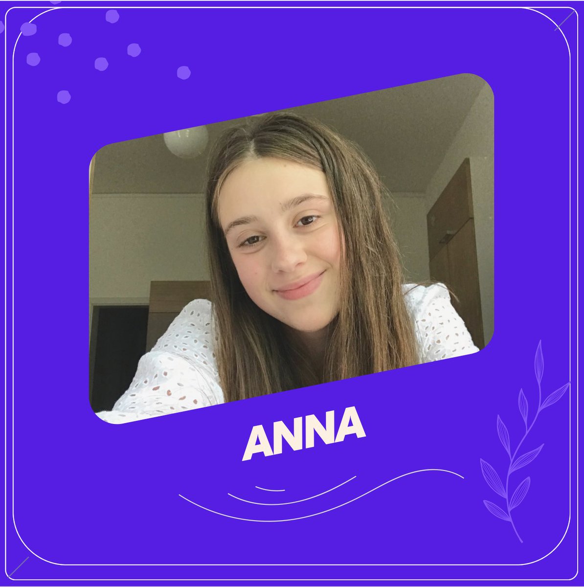 Praguecast's tweet photo. Meet the Team #3: Hey! I am Anna Kozachuk :) I am originally from Ukraine🇺🇦. I like to communicate with people, gain new experience through talking to others. Moreover, my major is journalism, so I could not miss the opportunity to join... https://t.co/1GahGlPGhw