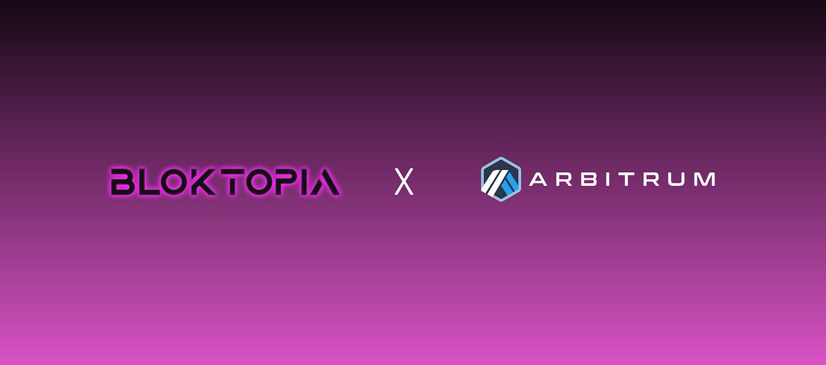 $BLOK Token launches on the Arbitrum Network! 🚀

Launching  on Tier 1 CEX next week. 

More details here 👇
medium.com/@bloktopia/627…

#BLOK #Arbitrum #Multichain #Metaverse